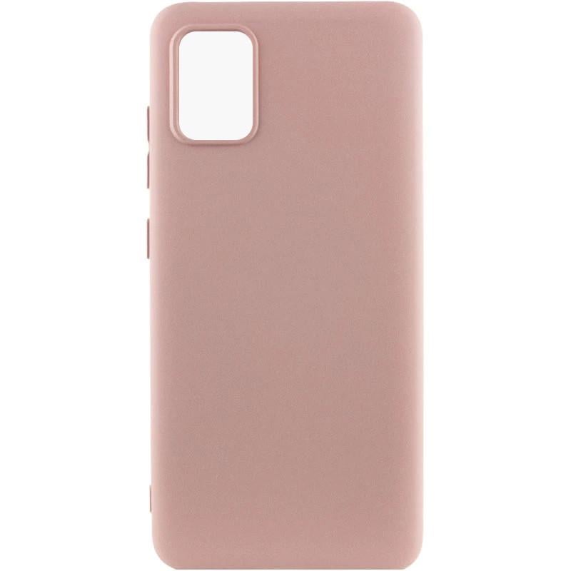 Протиударний чохол Silicone Cover Lakshmi Full Camera (AA) для Samsung Galaxy A51 Pink Sand