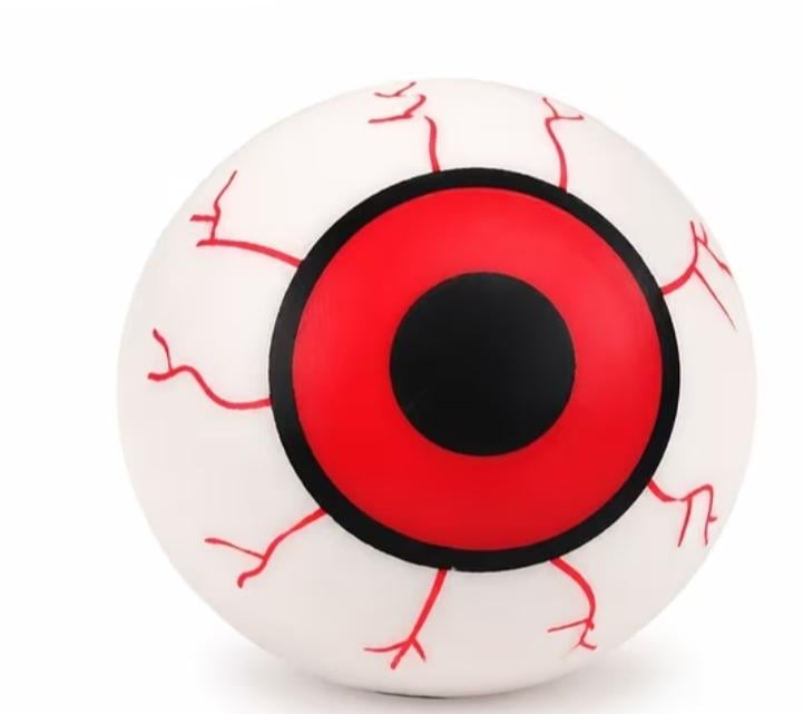 Игрушка-антистресс Глаз с пеной для розыгрышей Красный (37360834)