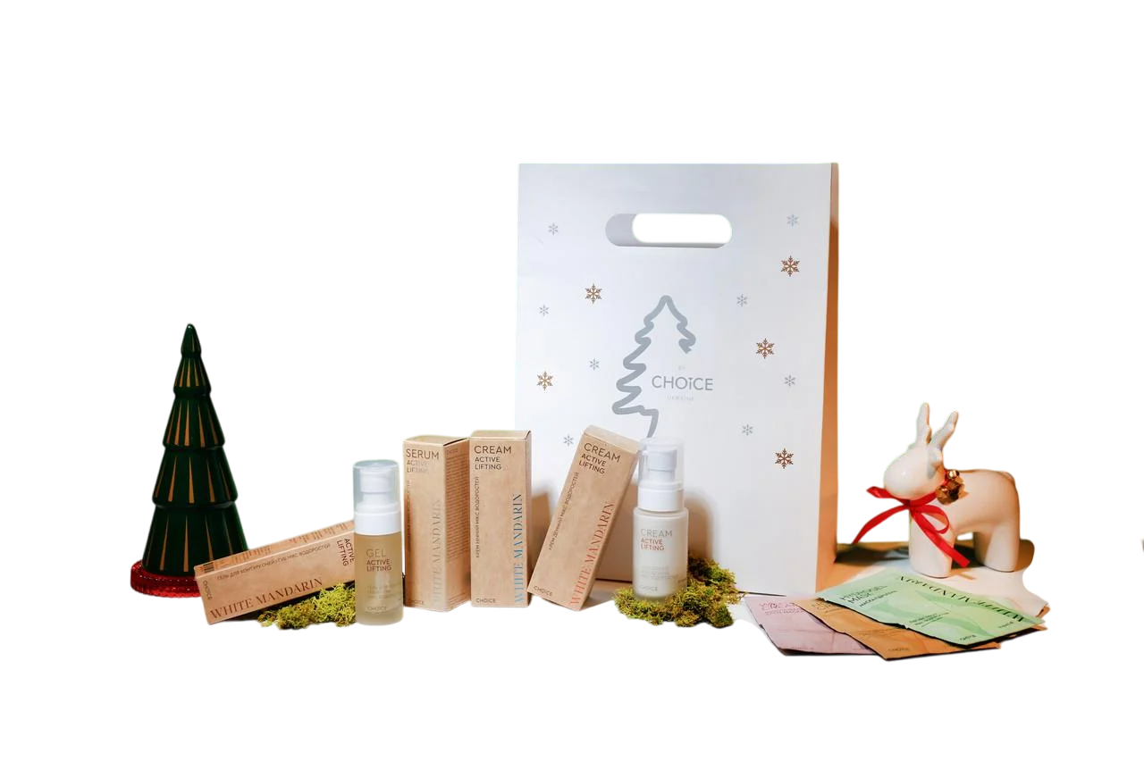 Набор косметики для зрелой кожи лица на подарок White Mandarin ACTIVE LIFTING Set (2044088112)