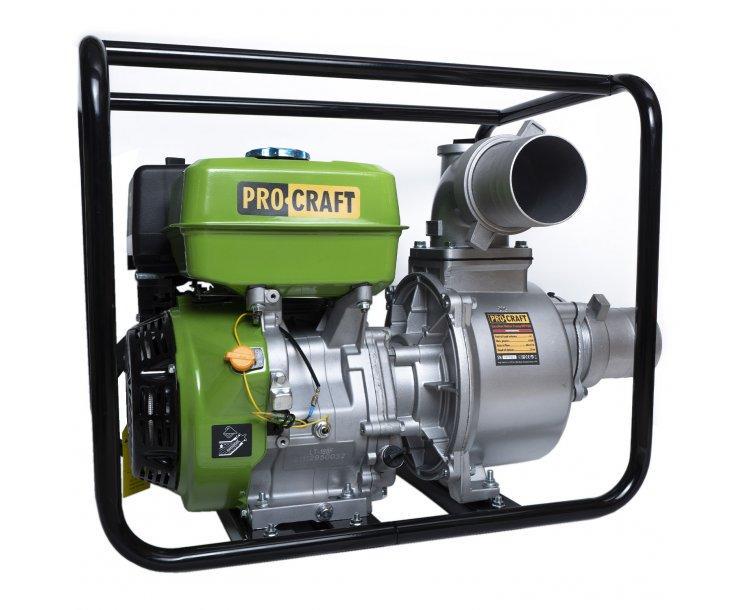 Мотопомпа бензинова ProCraft WP100 - фото 2 Мотопомпа бензинова ProCraft WP100 - фото 2