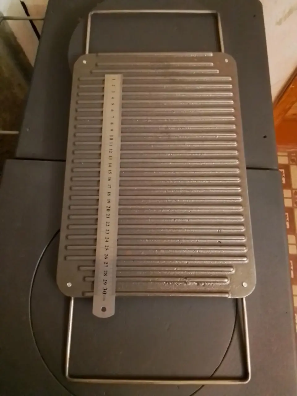 Плита чугунная KHLP Аскет гриль для мангала 540х245/350х245 мм - фото 6 Плита чугунная KHLP Аскет гриль для мангала 540х245/350х245 мм - фото 6