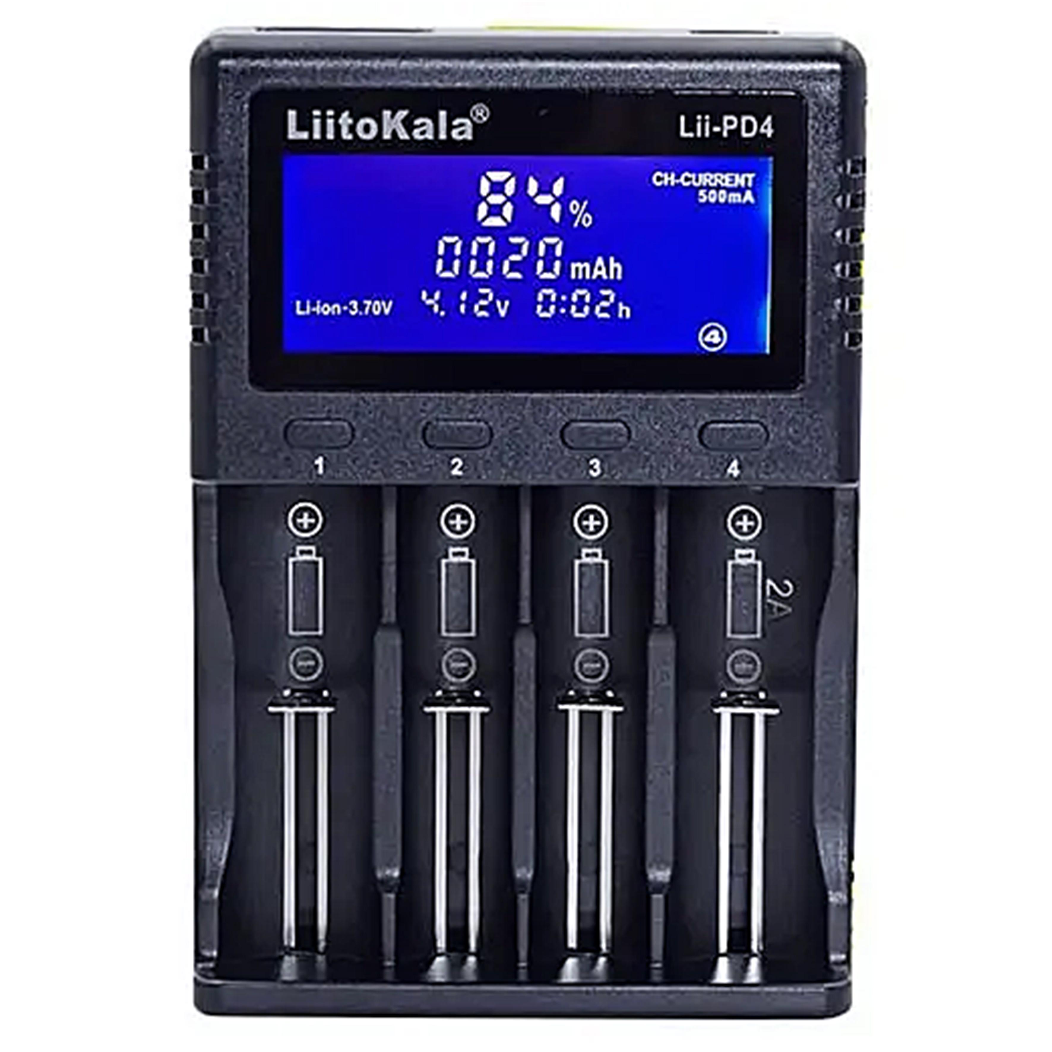 Пристрій зарядний LiitoKala Lii-PD4 (700036) Пристрій зарядний LiitoKala Lii-PD4 (700036)