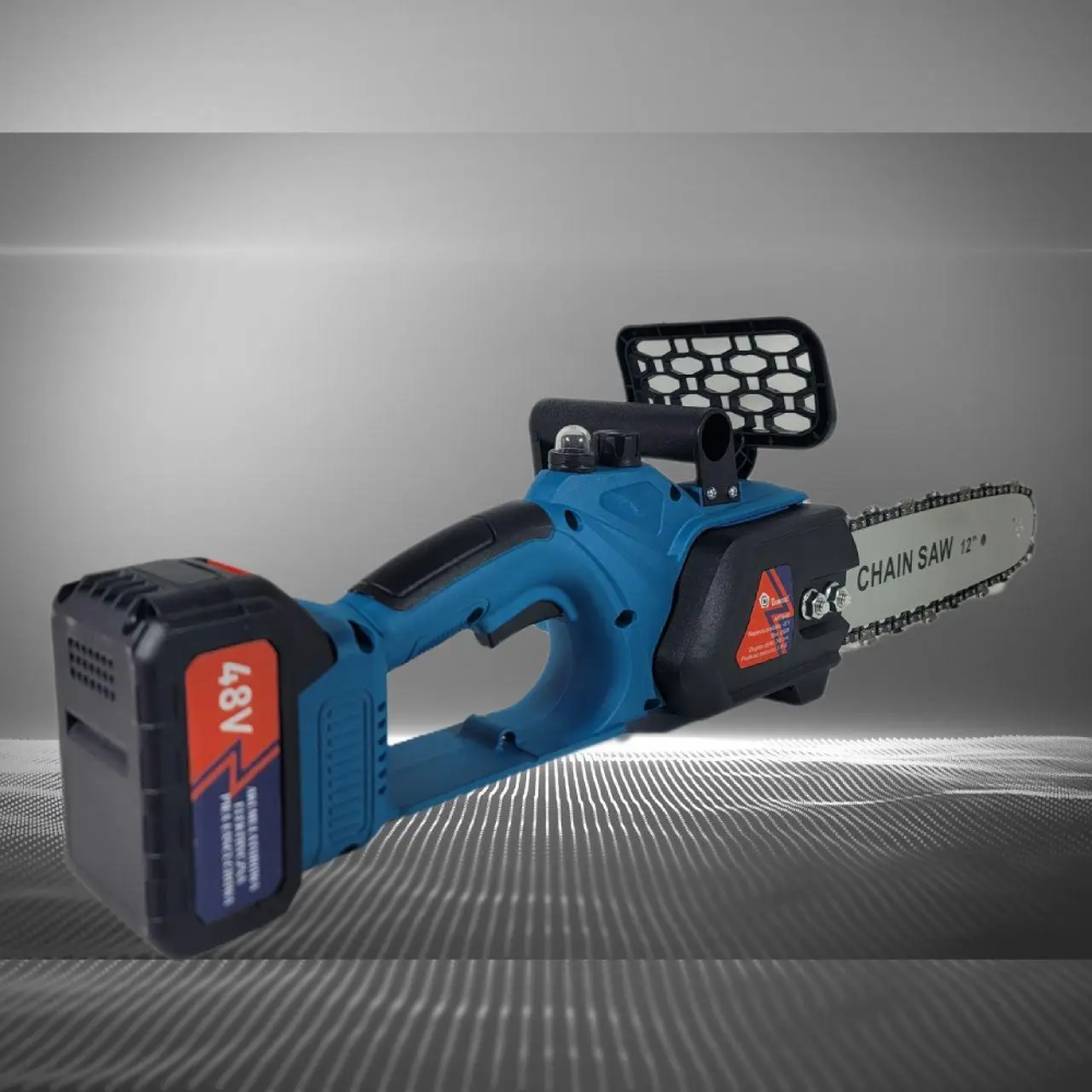 Пила аккумуляторная цепная бесщеточная 48V с масляным баком шина 30 см на 2 акб 12" (29068141) - фото 9 Пила аккумуляторная цепная бесщеточная 48V с масляным баком шина 30 см на 2 акб 12" (29068141) - фото 9