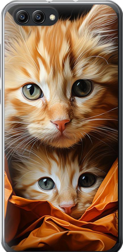 Чохол на Huawei Honor V10 / View 10 Котики 2 (5664u-1579-42517)