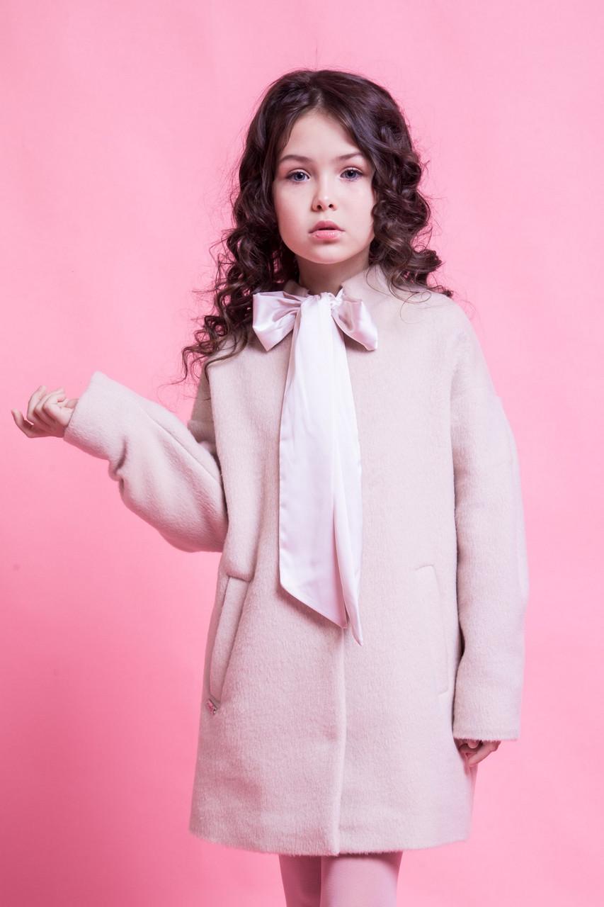 Пальто для дівчинки демісезонне Suzie 104 см Рожевий (70906/104) - фото 5