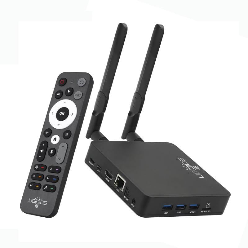 Смарт ТВ приставка Ugoos AM9 4/64 Гб Smart TV Box Android 14 (592-64)