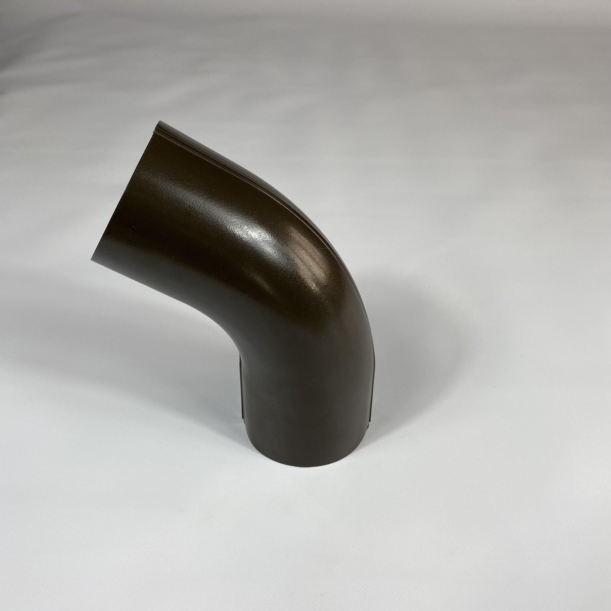 Колено водосточной трубы Stream RAL 8019 90 мм Темно-коричневый (000053) - фото 3 Колено водосточной трубы Stream RAL 8019 90 мм Темно-коричневый (000053) - фото 3