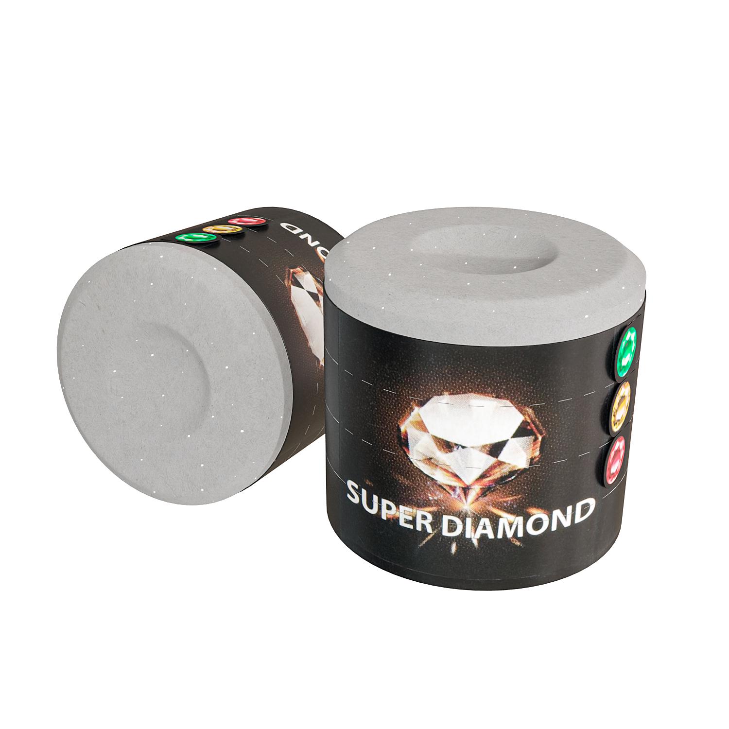 Мел Super Diamond круглый 1 шт. Grey (18132337) - фото 2 Мел Super Diamond круглый 1 шт. Grey (18132337) - фото 2
