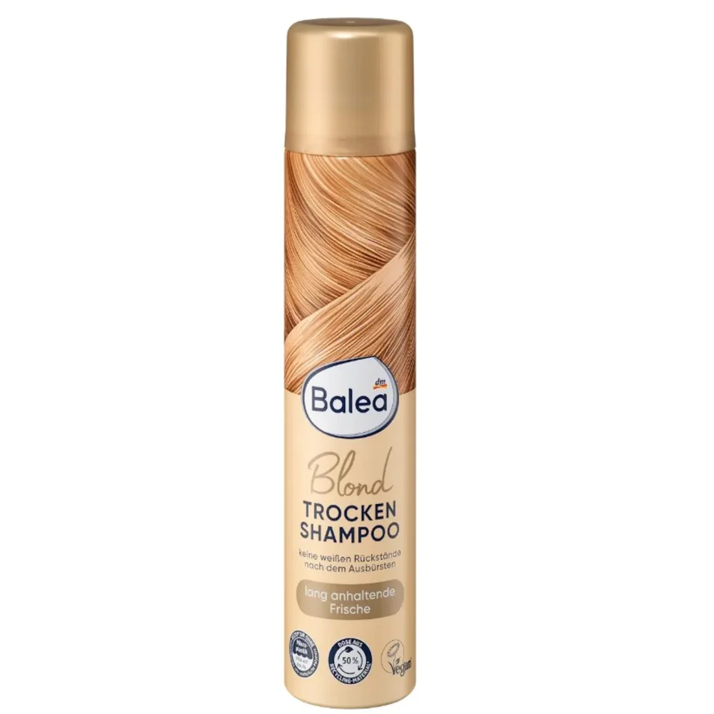 Шампунь сухой Balea Trockenshampoo для светлых волос Helles Haar 200 мл