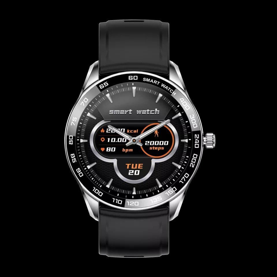 Смарт-годинник LEMFO MK28 silver 2 ремінці (eef78377) - фото 3