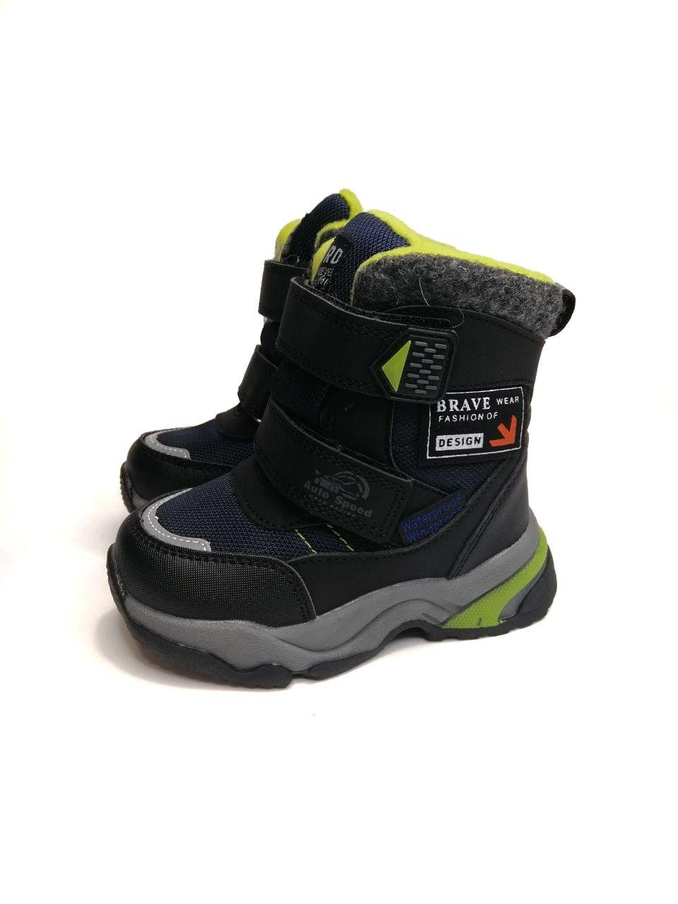 Черевики зимові TOM.M для хлопчика р. 25 16,5 см Синій (10249 blue)