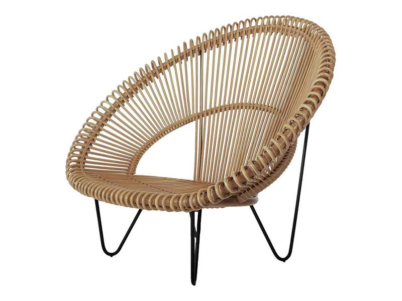 Кресло плетеное из ротанга (cr-sm1092)