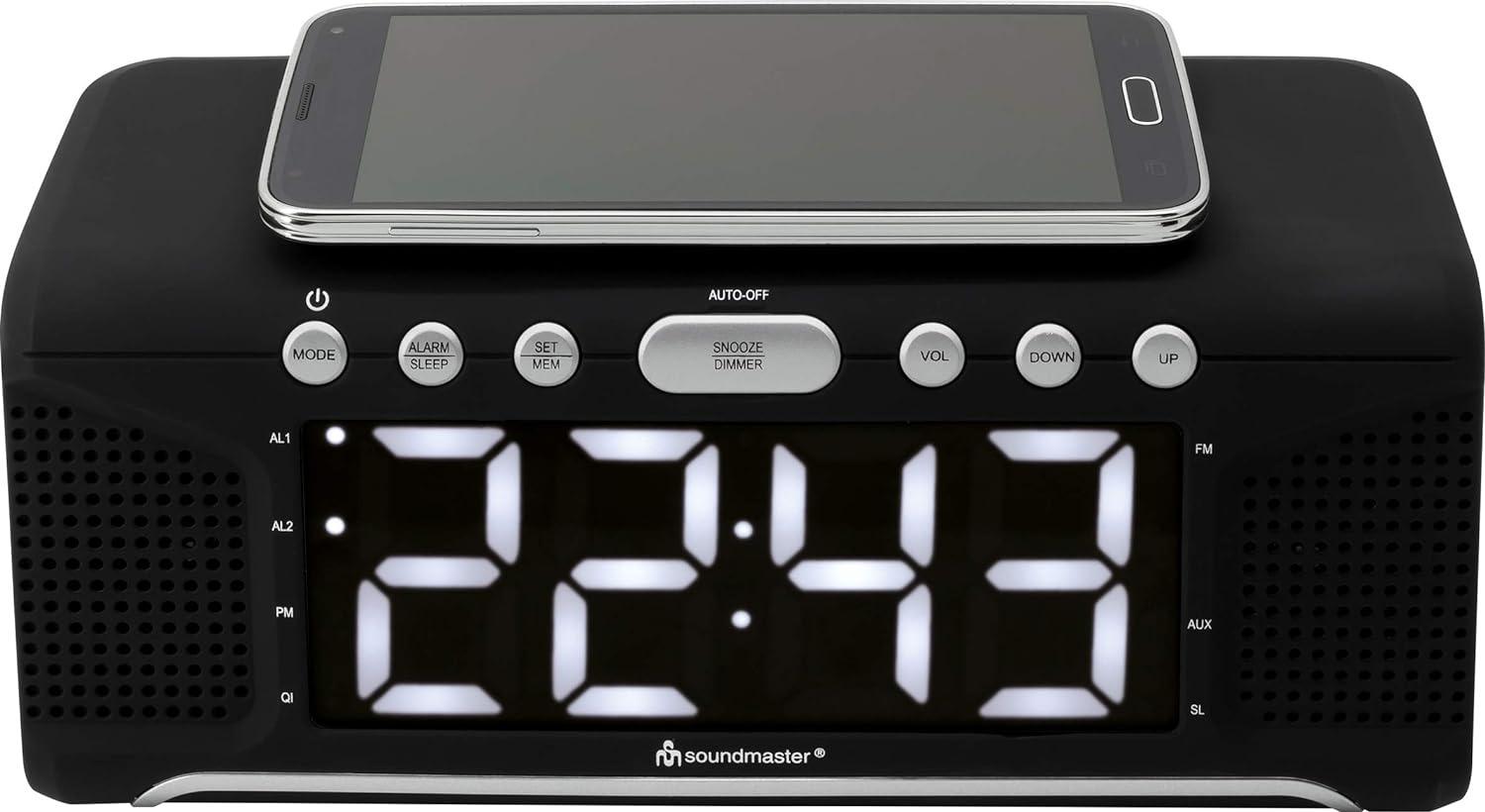 Радіо витратне Soundmaster UR800SW FM з годинником - фото 3