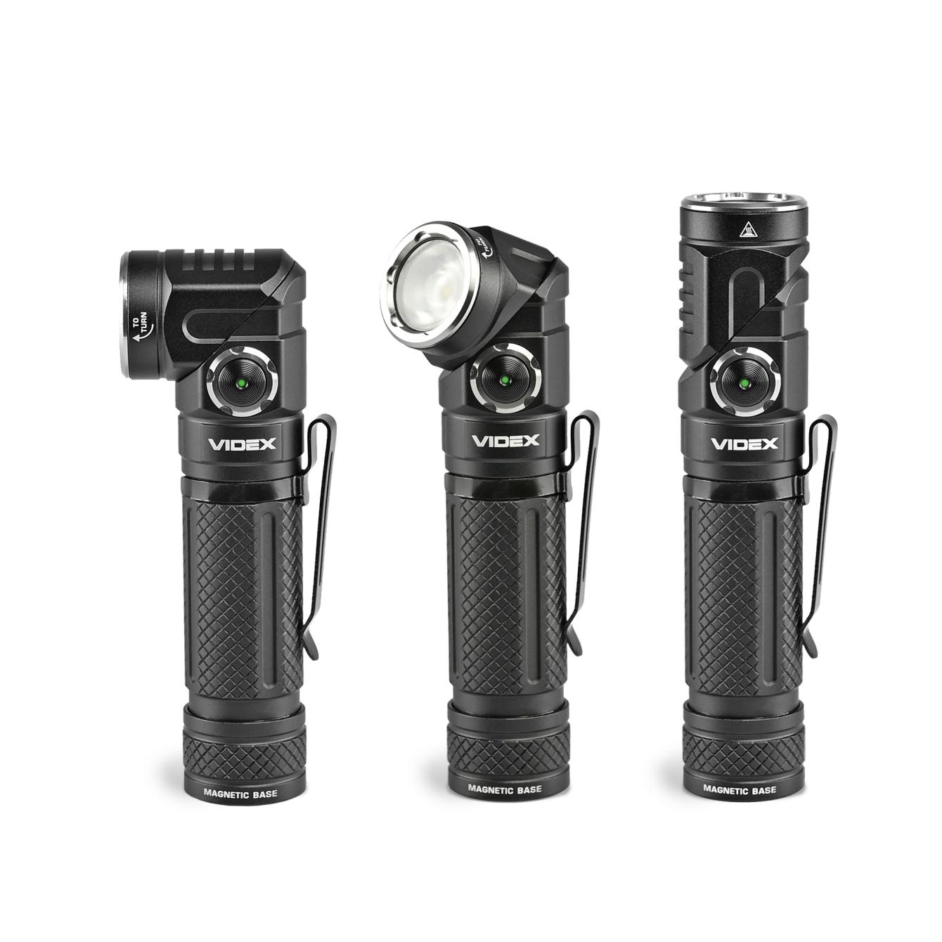 Ліхтарик портативний світлодіодний Videx VLF-A232R 1000Lm 5000K (VLF-A232R) - фото 2