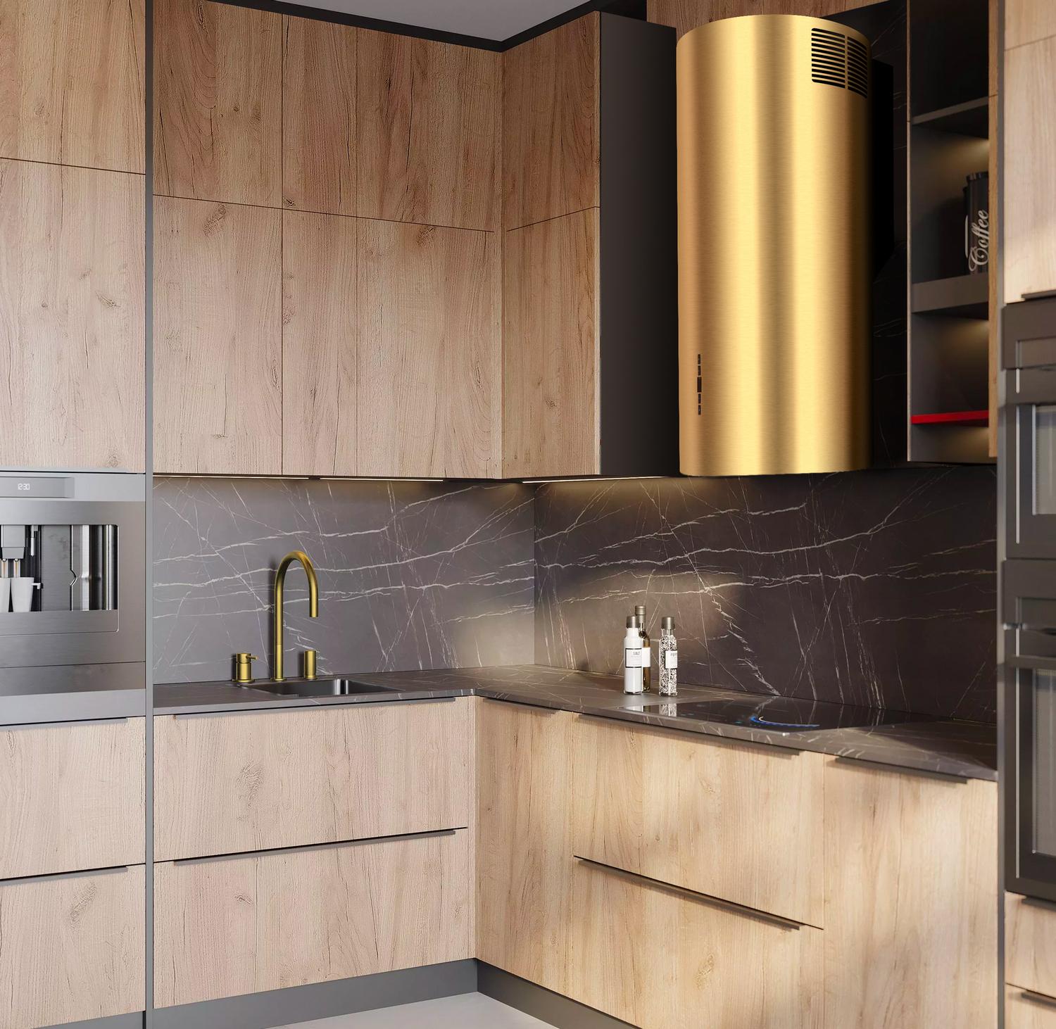 Вытяжка Gunter&Hauer Margarette Wall Gold (2607) - фото 16 Вытяжка Gunter&Hauer Margarette Wall Gold (2607) - фото 16