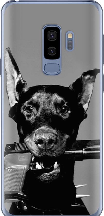 Чехол на Samsung Galaxy S9 Plus Доберман (2745t-1365-42517)
