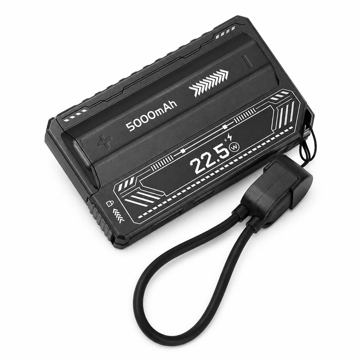 Корпус для павербанка под аккумулятор 21700 PD 20W 22,5W USB+Type-C без пайки Черный Корпус для павербанка под аккумулятор 21700 PD 20W 22,5W USB+Type-C без пайки Черный