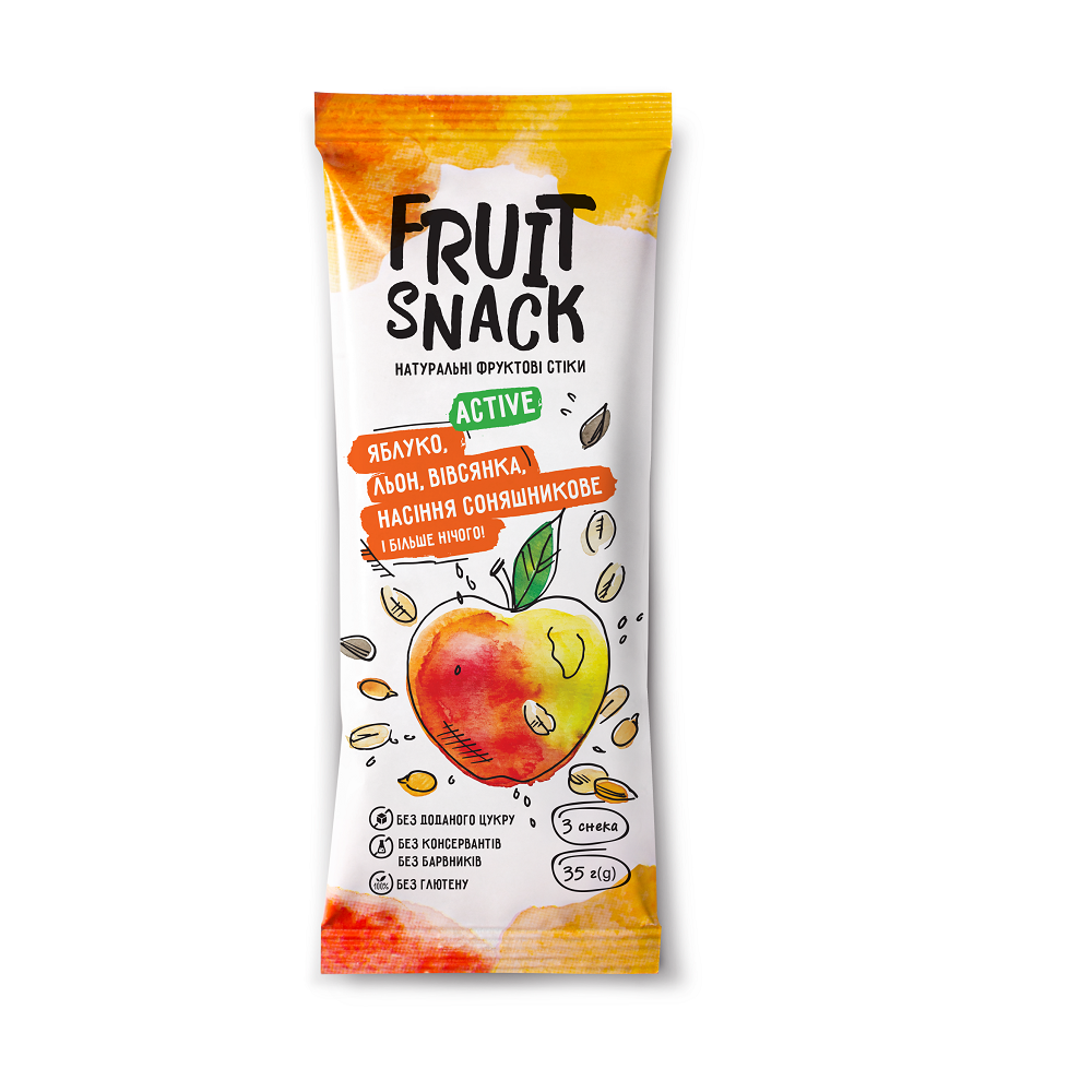 Пастила FRUIT SNACK Active 35 г (FS-09003)