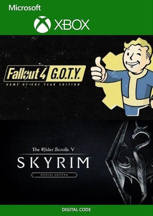 Ключ активации Skyrim Anniversary Edition и Fallout 4 G.O.T.Y Bundle для Xbox One/Series (47407146) - фото 1