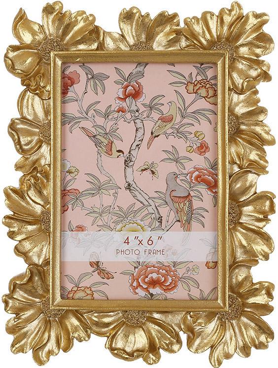 Фоторамка Montacute Flowers 10х15 см Золотой
