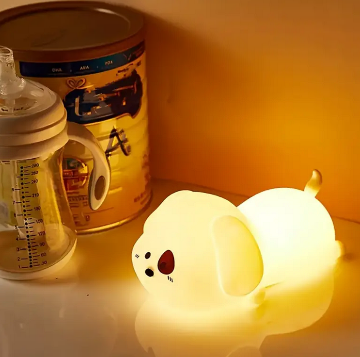 Ночник в виде собачки аккумуляторный из силикона USB (XR-2370) - фото 10 Ночник в виде собачки аккумуляторный из силикона USB (XR-2370) - фото 10