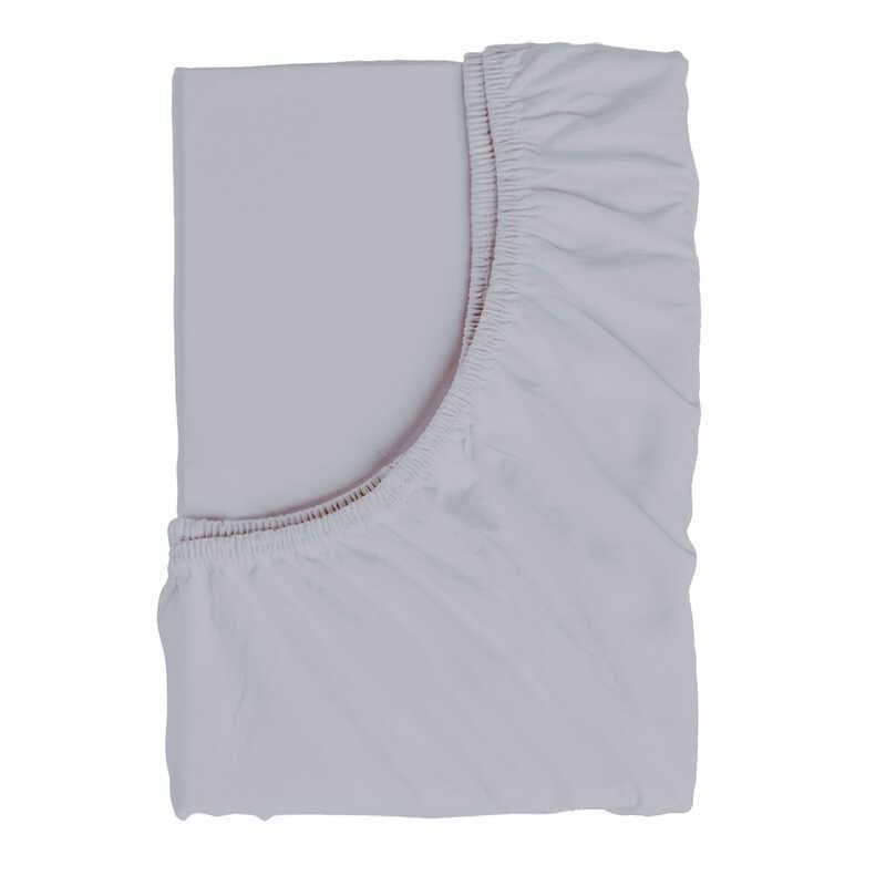 Простирадло на резинці дитяче Bimbo 120х60 см Сірий (55649)