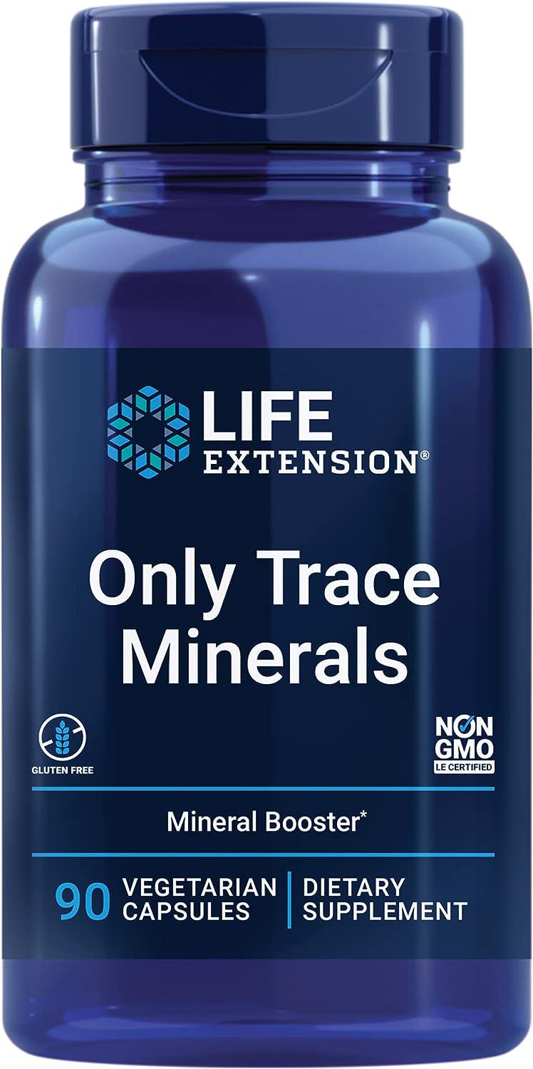 Комплекс мультиминеральный Life Extension Only Trace Minerals 90 капс.