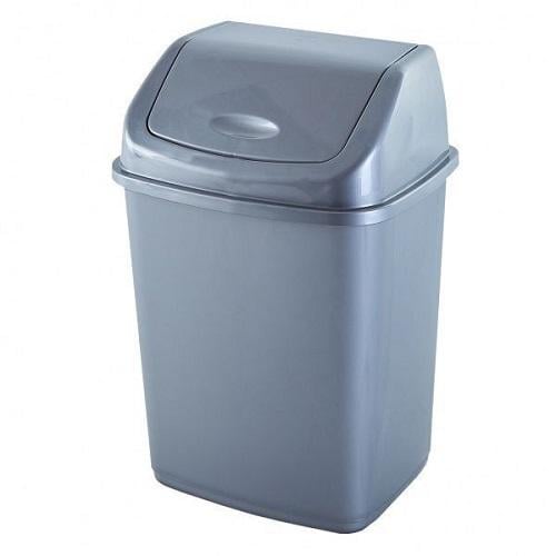 Ведро для мусора Stenson 122065 18 л Серый (10652170)