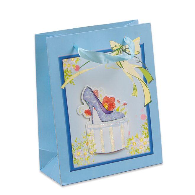 Пакет подарочный Flora микс 17,5х8х22 см 12 шт. (41634) - фото 3