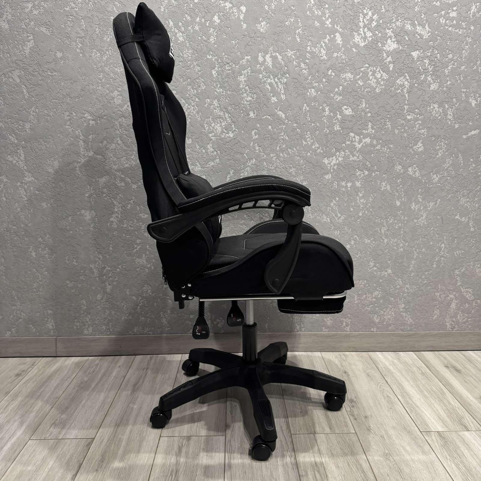 Крісло комп'ютерне тканинне EC Gaming K40 Чорний - фото 5