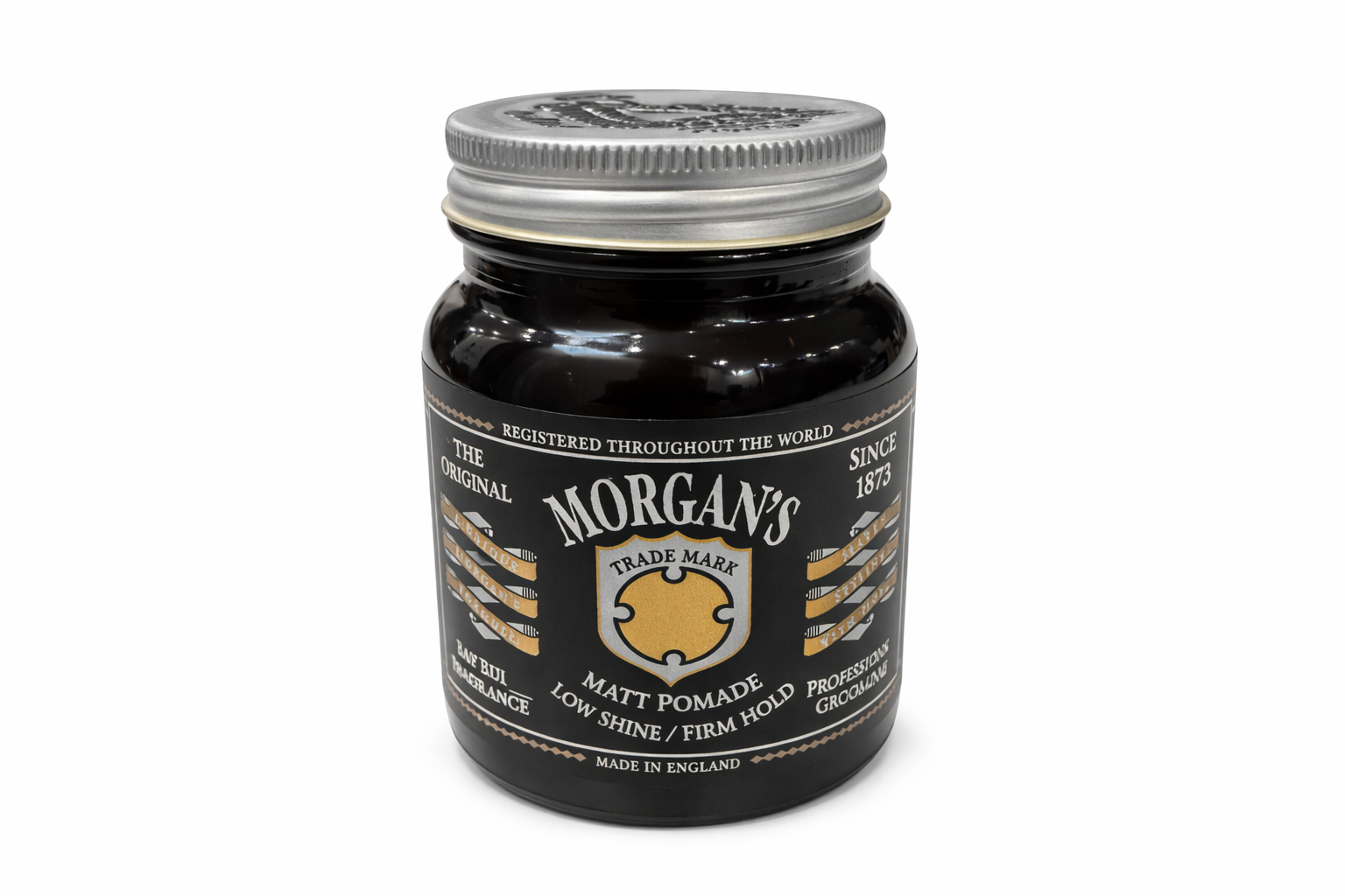 Помада для стилізації волосся Morganʼs Matt Pomade Low Shine/Firm Hold Bay Rum 100 г (М149) Помада для стилізації волосся Morganʼs Matt Pomade Low Shine/Firm Hold Bay Rum 100 г (М149)