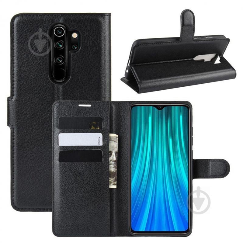 Чохол-книжка Litchie Wallet для Xiaomi Redmi Note 8 Pro Чорний (hub_Bwmq51882) - фото 1