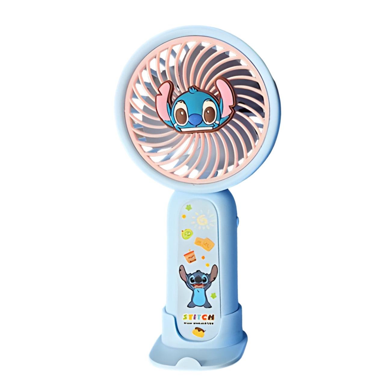 Детский вентилятор Стич Голубой (SD-63)