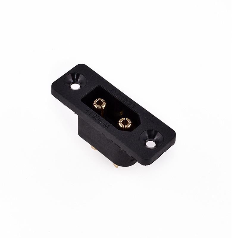 Конектор Amass XT90E-M 23123 з фіксованим отвором (2475130060) - фото 4 Конектор Amass XT90E-M 23123 з фіксованим отвором (2475130060) - фото 4