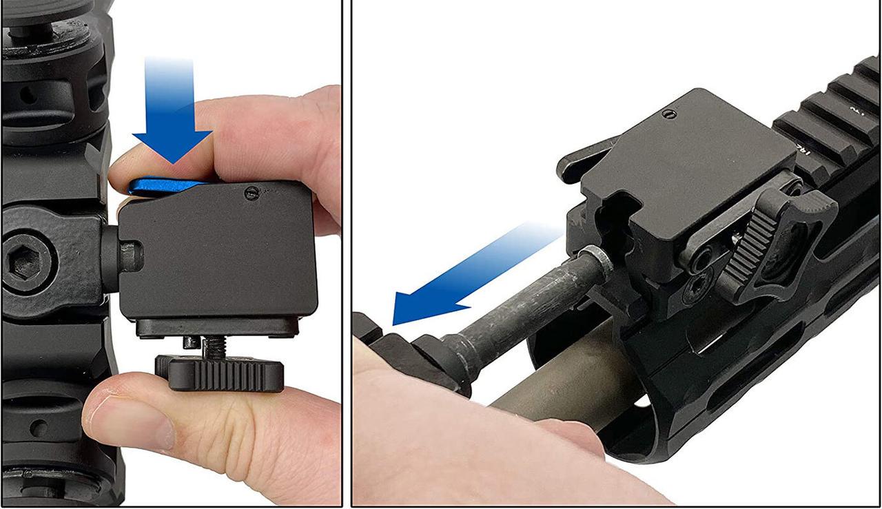 Сошки Leapers UTG Over Bore Picatinny 18-28 cм - фото 5 Сошки Leapers UTG Over Bore Picatinny 18-28 cм - фото 5