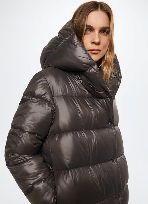 Пальто жіноче Mango 37029064 XS Коричневий (0002) - фото 3 Пальто жіноче Mango 37029064 XS Коричневий (0002) - фото 3