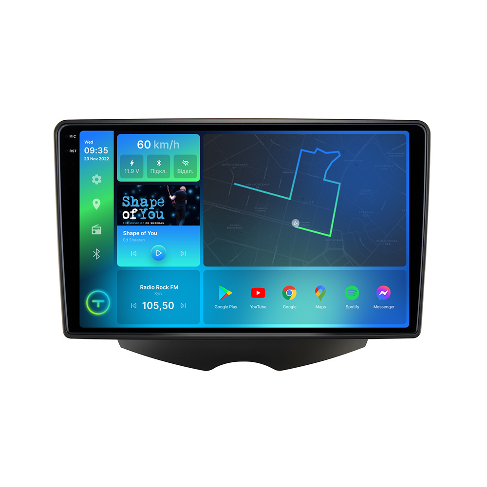 Автомагнитола штатная Torssen 2K F9232 для Hyundai Veloster 11-19 4G/Carplay/DSP 2/32 GB 9" (202301674)