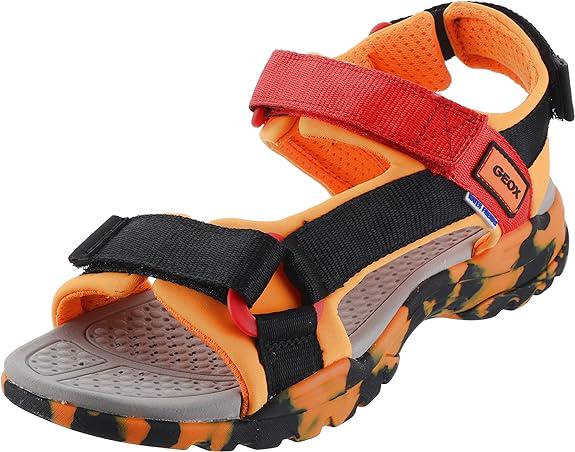 Сандалии Geox Borealis р. EUR 34 Orange/Red (14027761) - фото 1