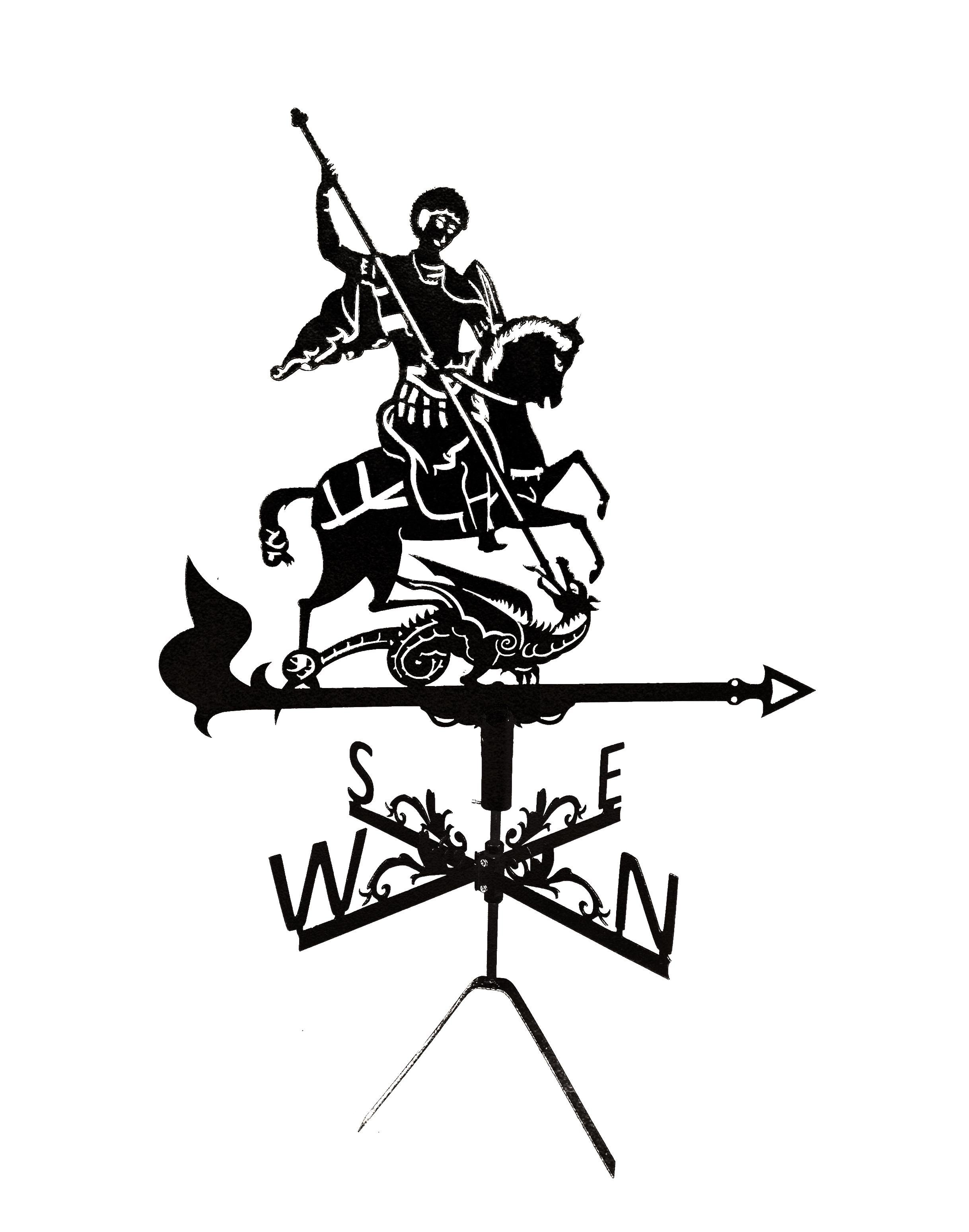 Флюгер на беседку/колодец Георгий Победоносец (27384446)