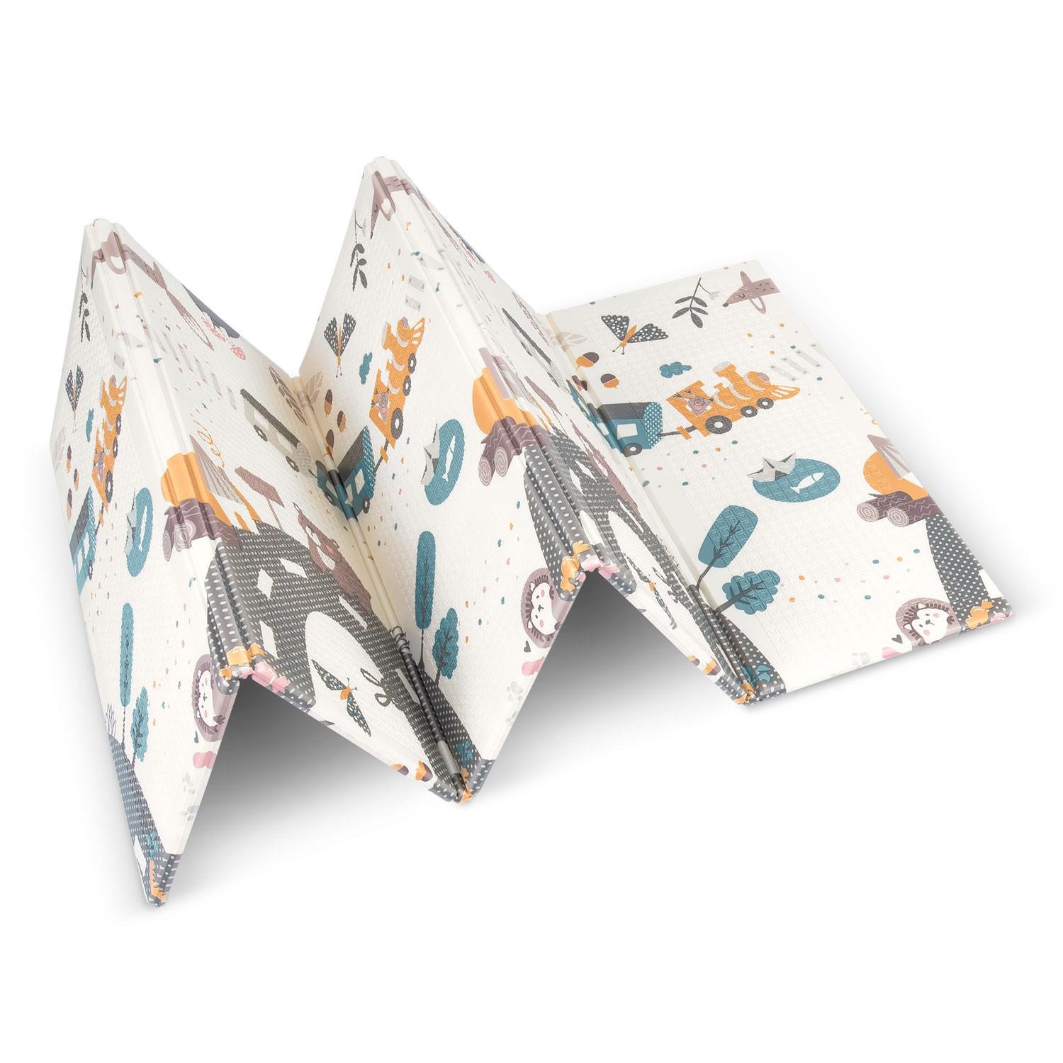 Коврик детский Nukido NK-340 Поезд-Цифры раскладной 200х150х1 см (431225) Коврик детский Nukido NK-340 Поезд-Цифры раскладной 200х150х1 см (431225)