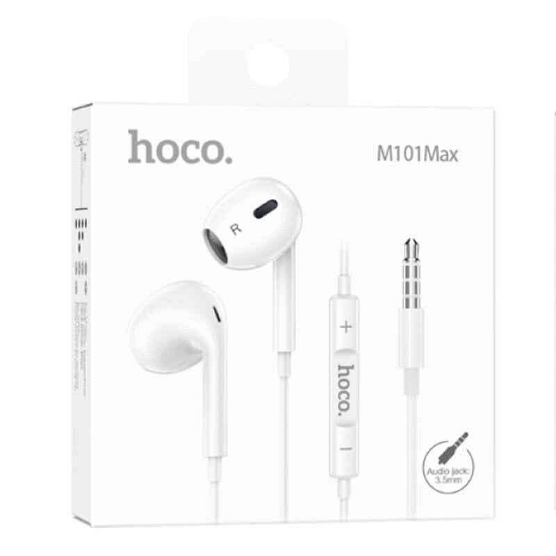 Наушники Hoco M101 Max проводные вкладыши 3,5 мм с микрофоном и регулировкой громкости (39139222) Наушники Hoco M101 Max проводные вкладыши 3,5 мм с микрофоном и регулировкой громкости (39139222)