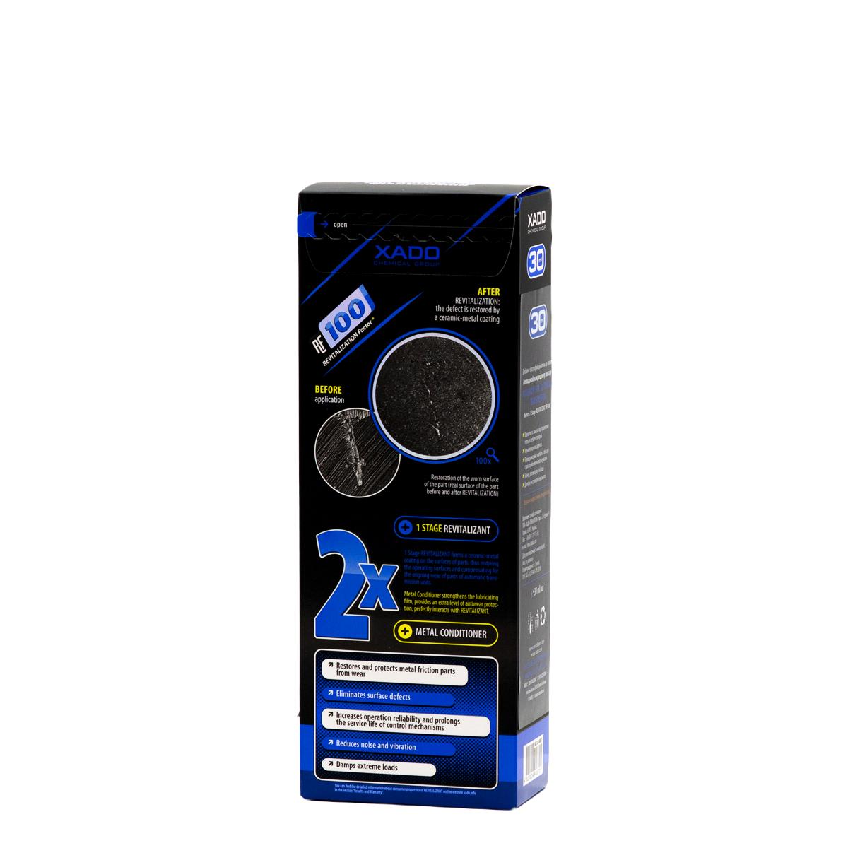 Атомарний кондиціонер металу XADO Maximum для автоматичних трансмісій 30 мл - фото 2 Атомарний кондиціонер металу XADO Maximum для автоматичних трансмісій 30 мл - фото 2