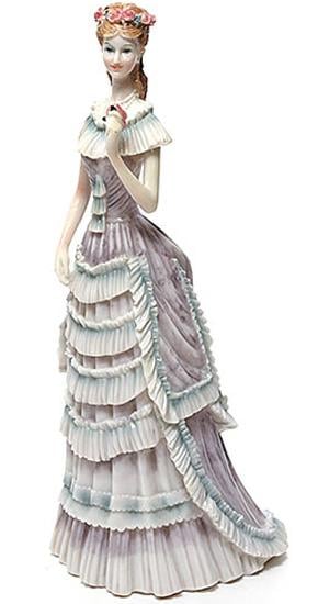 Статуэтка декоративная Девушка 31,5 см искусственный камень (BD-707-119)