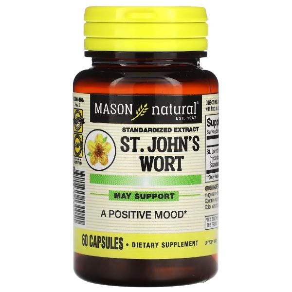 Зверобой Mason Natural St. John's Wort 60 капс. (000021530)