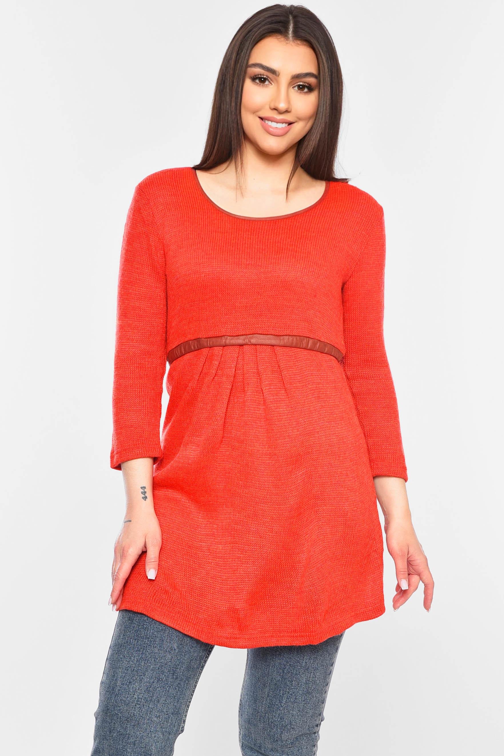 Кофта жіноча 199406 M Червоний (199406_!303706_M) Кофта жіноча 199406 M Червоний (199406_!303706_M)