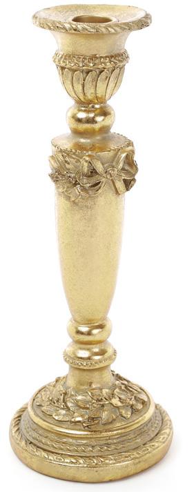 Подсвечник Saaling 10,5х27,5х10,5 см Состаренное золото (BD-450-809)