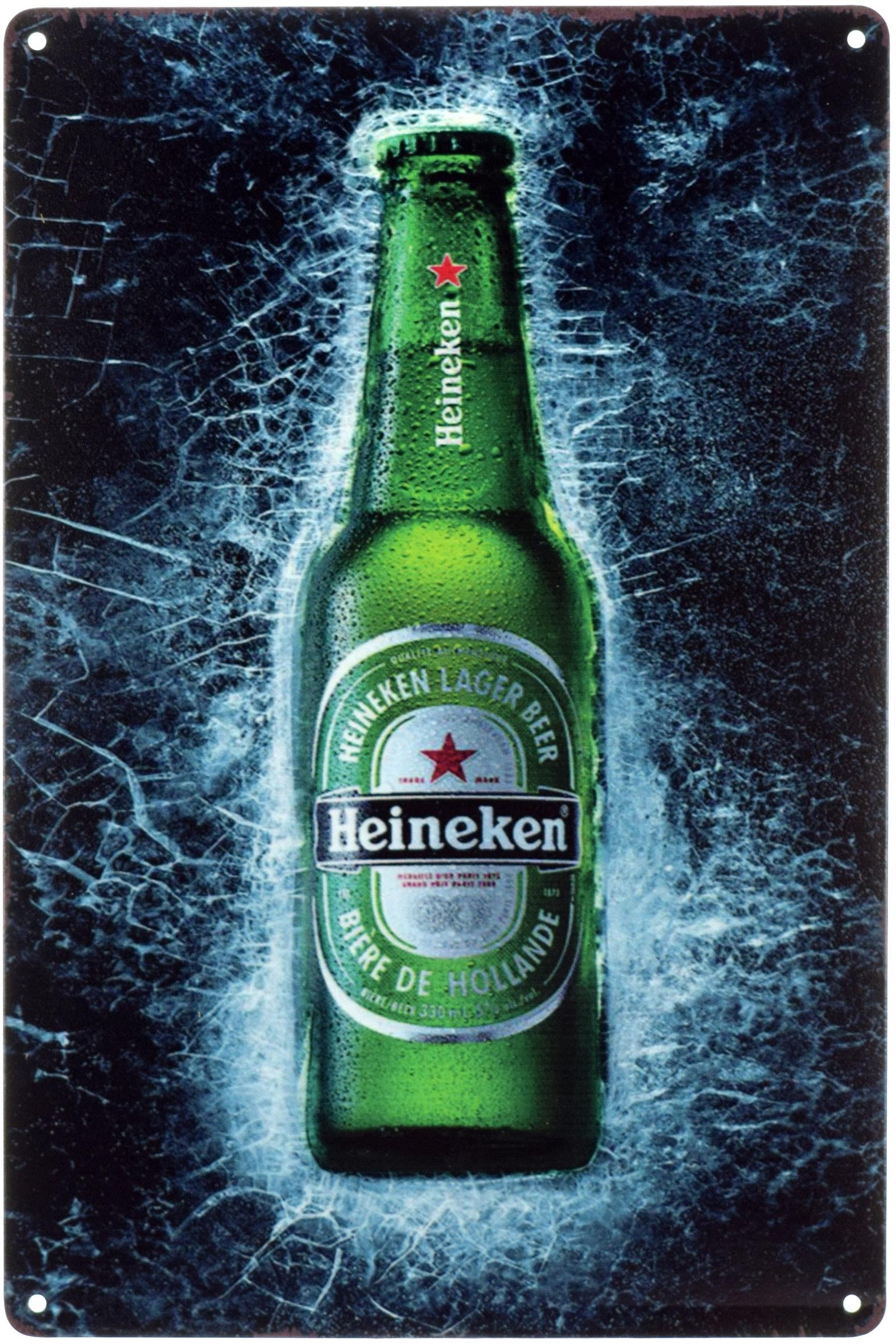 Табличка металлическая Heineken International 20x30 см