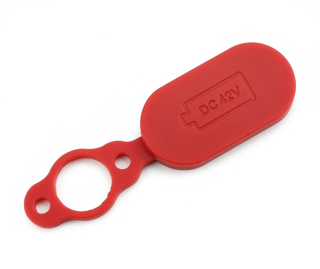 Заглушка для зарядного порта для электросамоката Xiaomi M365/PRO/PRO 2/1S/Lite Красный (VR-10973)