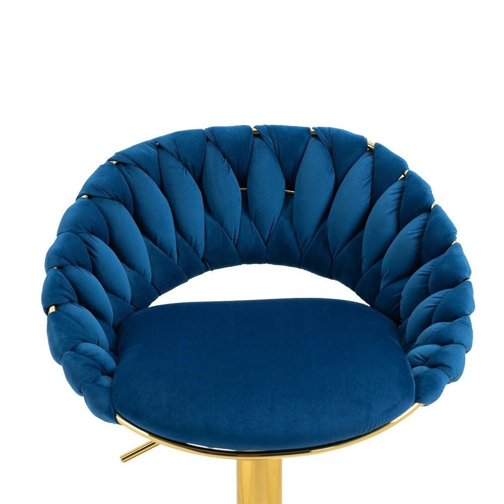 Барный стул JS Farvizo Синий (25551779) - фото 5 Барный стул JS Farvizo Синий (25551779) - фото 5