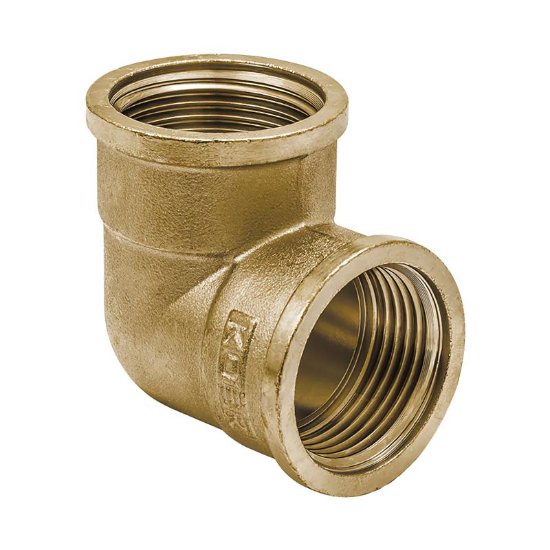 Уголок 90° KOER KR3032 латунь внутренняя-внутренняя 3/4" (114570)